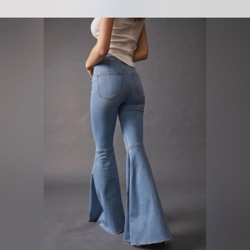 We The Free Light Blue Flare Jeans